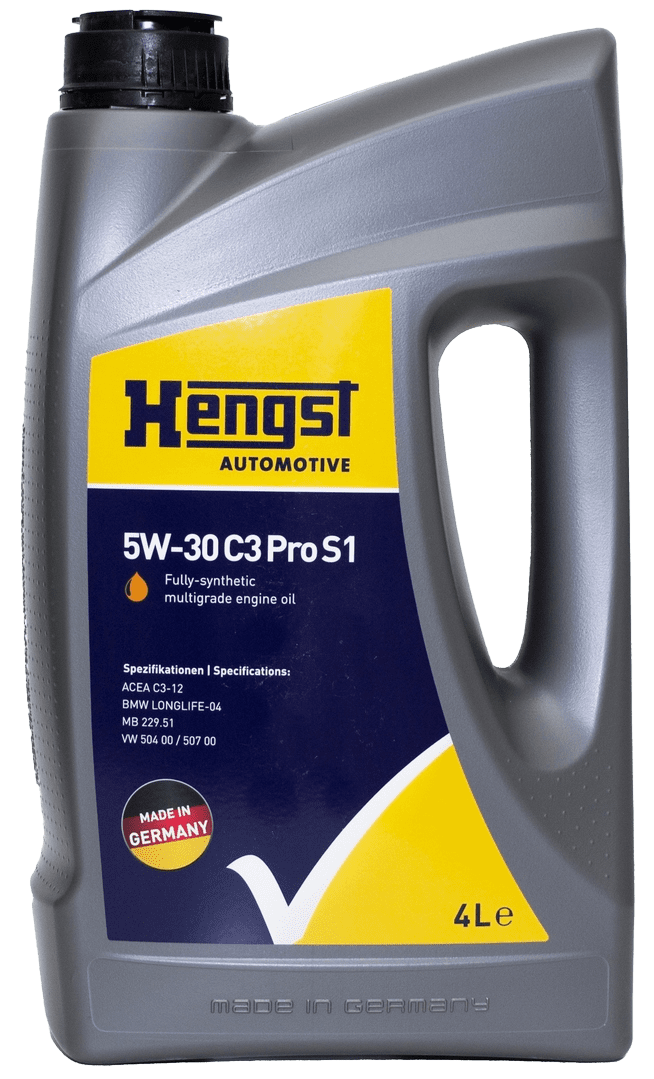 Моторное масло Hengst 5W-30 C3 Pro S1, 4л
